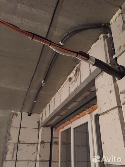 Монтаж кондиционера и трасс