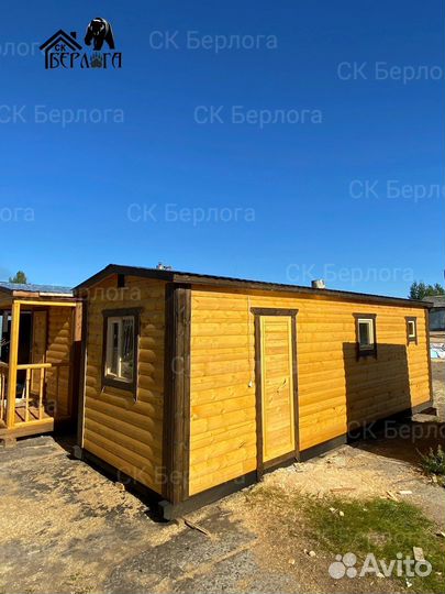 Баня под ключ / Брусовая / Мобильная