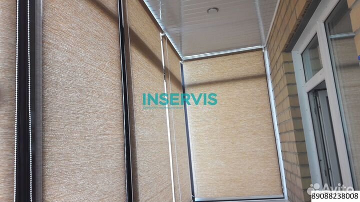 Вертикальные жалюзи с электроприводом