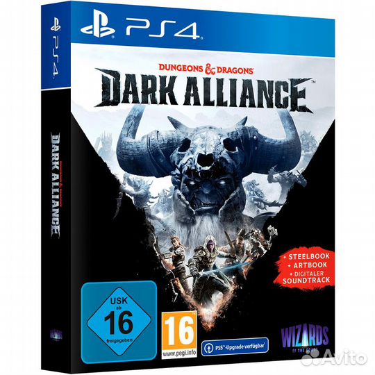 Dungeons & Dragons: Dark Alliance. Steelbook Edition PS4, русские субтитры