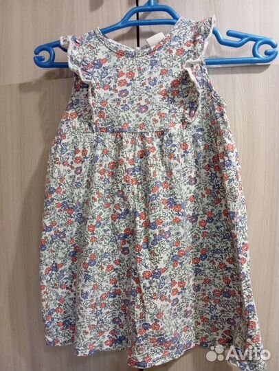 Платье для девочки hm 92 98