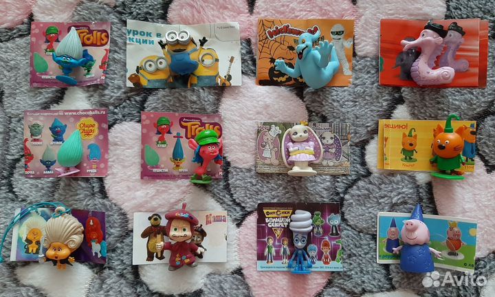 Фигурки из Киндера, Чупа Чупс (и не только)