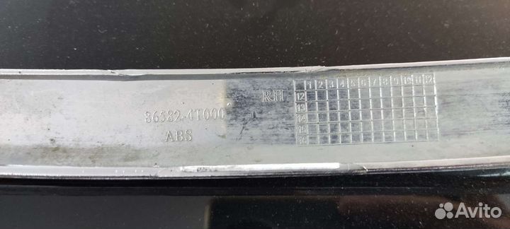 Молдинг бампера Kia Sportage 3