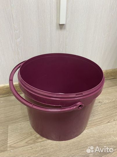 Ведро пластиковое пищевое 10л