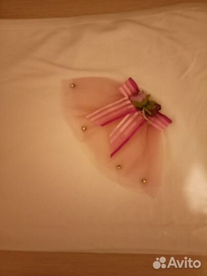 Уголок и бант на выписку