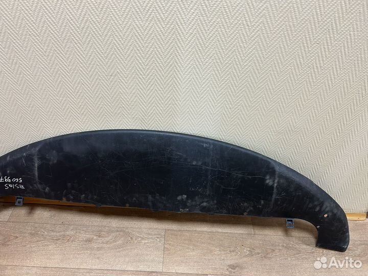 Защита переднего бампера Tesla S 2013