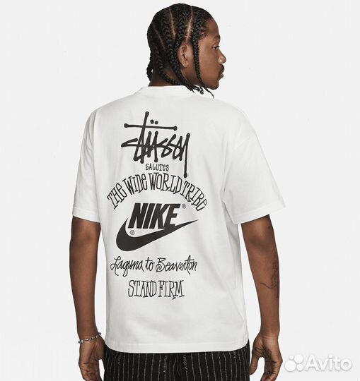 Футболка Nike x stussy