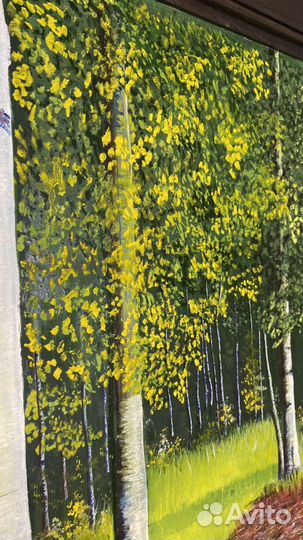 Картина маслом в раме живопись