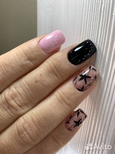 Маникюр с покрытием гель-лаком