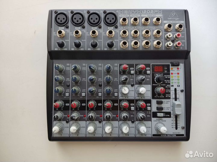 Микшерный пульт behringer xenyx 1202fx