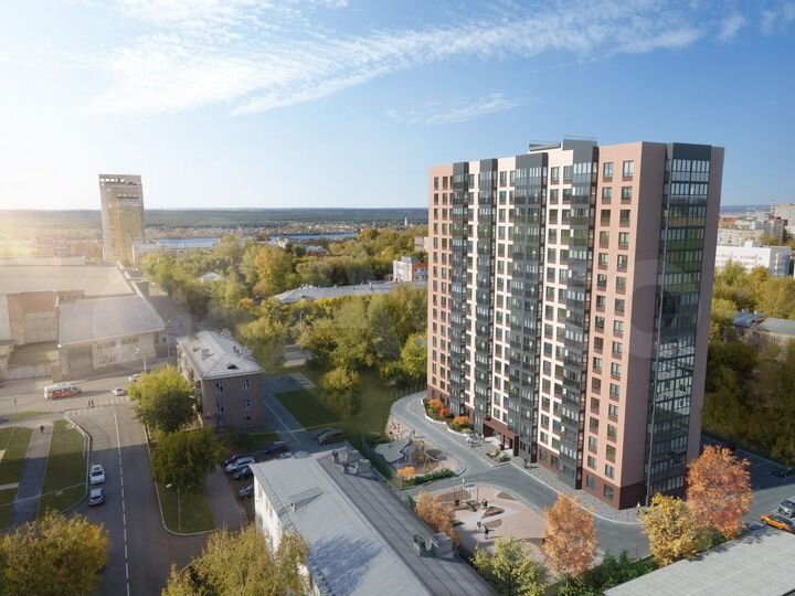 3-к. квартира, 64,7 м², 14/16 эт.