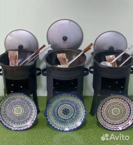 Казан + пeчь + шумовкa