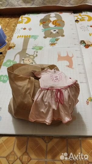 Вещи пакетом для девочки 86 92