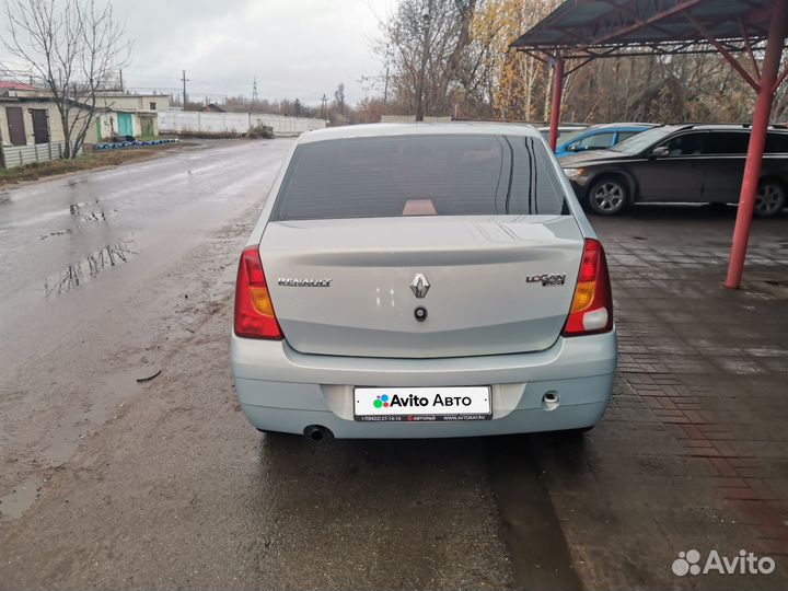 Renault Logan 1.6 МТ, 2007, 113 800 км