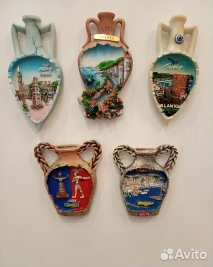 Магниты на холодильник пакетом