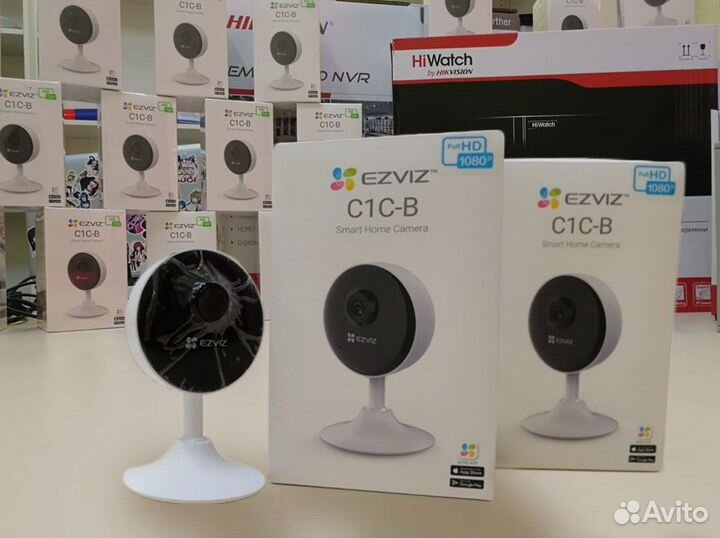 Комплект 2х компактных IP камер C1C-b 1080P Ezviz