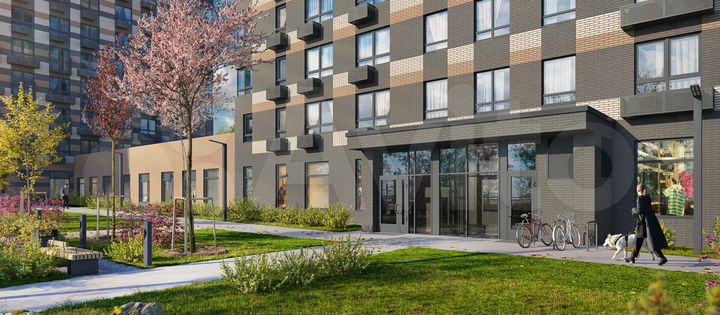 Квартира-студия, 23,8 м², 10/33 эт.