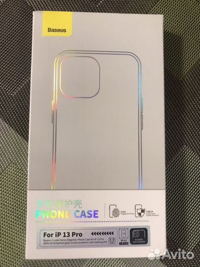 Чехол и стекло Baseus на iPhone 13 Pro