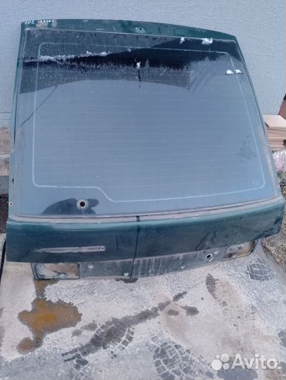 Крышка багажника со стеклом ваз 2112