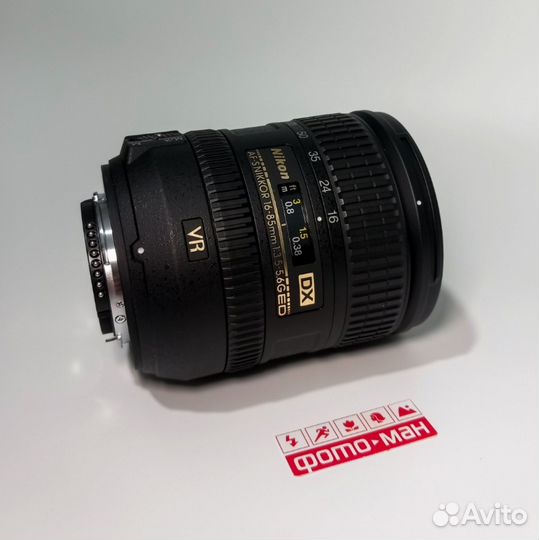 Объектив Nikon 16-85mm F3.5-5.6G ED VR AF-S DX