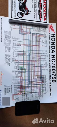 Мануал honda NC700/750