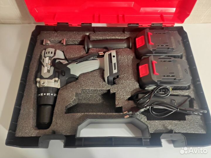 Шуруповерт Nanwei со шнеком Тонар и адаптером