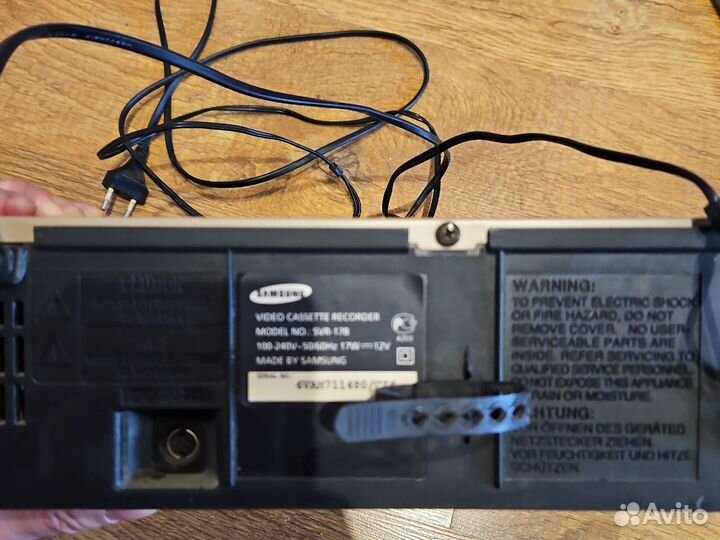 Видеомагнитофон samsung