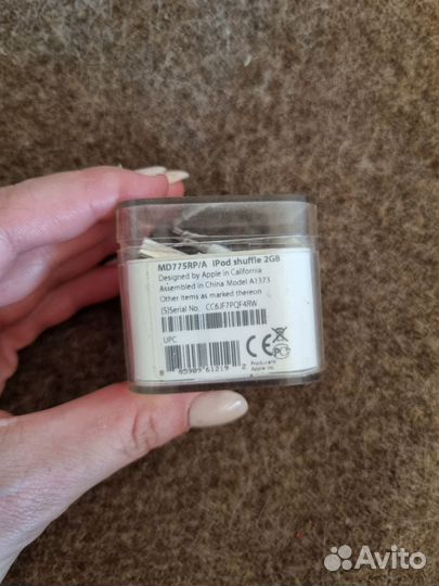 Плеер Apple iPod shuffle 2Gb Blue MD775