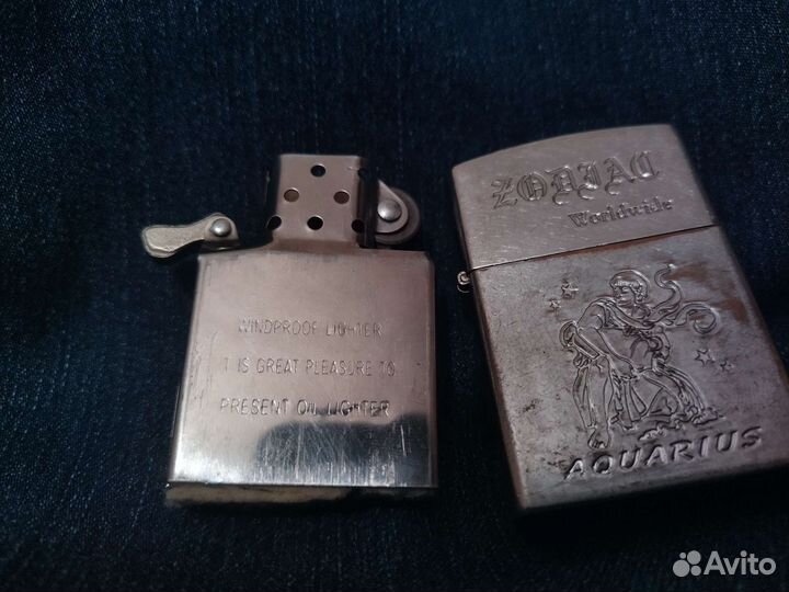 Зажигалка zippo медная