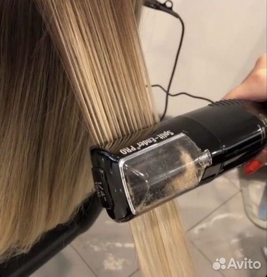 Полировка волос машинкой