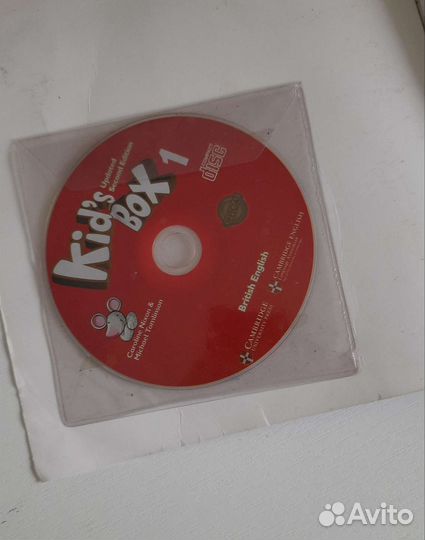 Учебник Kids box 1 + диск