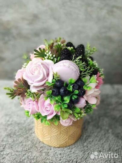 Букет из мыла