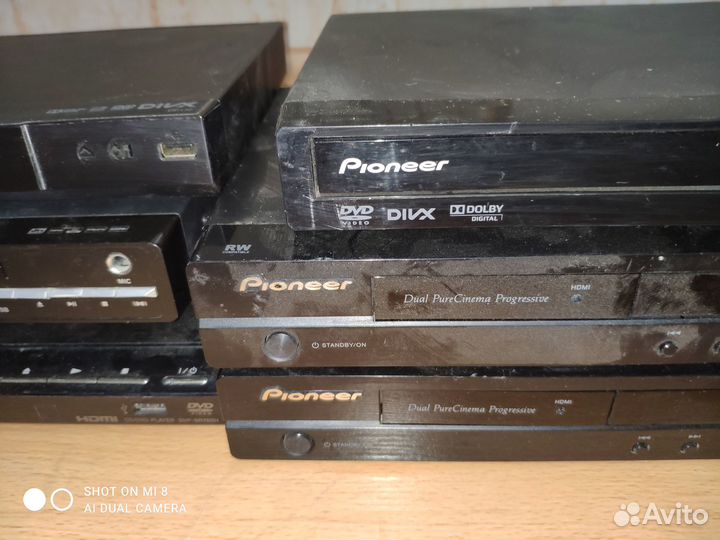 DVD плеер Pioneer, LG, sony, Telefunken