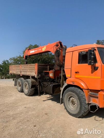 КАМАЗ 658610 с КМУ, 2014