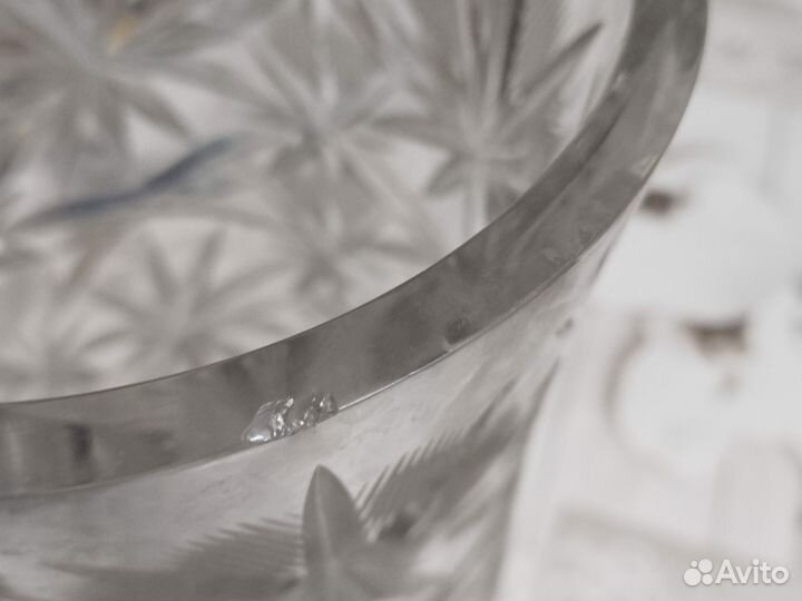 Ваза хрустальная СССР