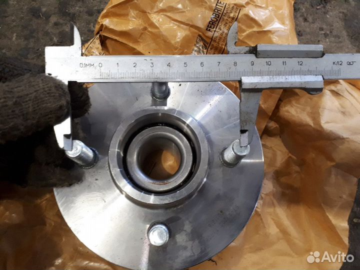 Ступица задняя nissan wingroad/AD Y11 99- (4*100)