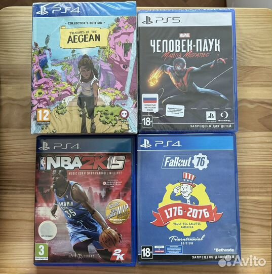 Диски на PS4 / PS5 смотрите описане