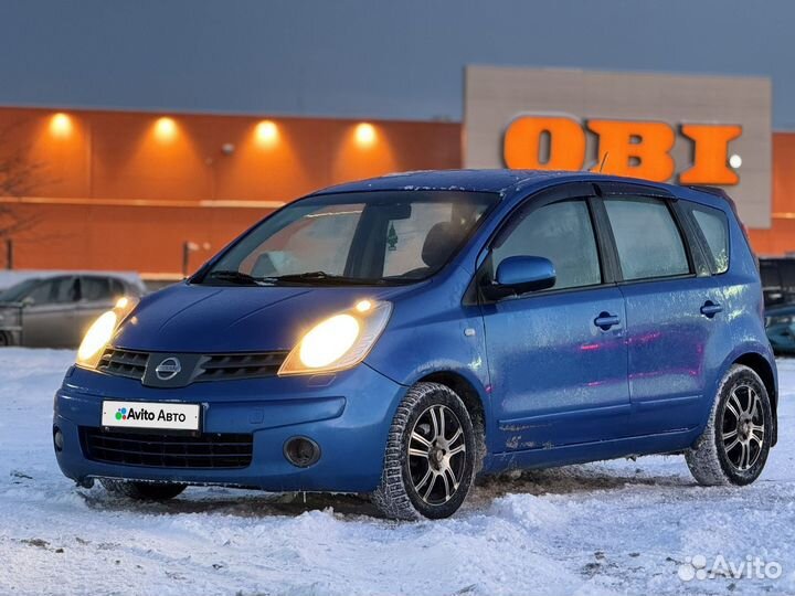 Nissan Note 1.6 AT, 2007, 212 000 км