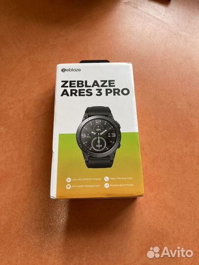 Смарт часы Zeblaze ares 3 pro Армейские Бронечасы