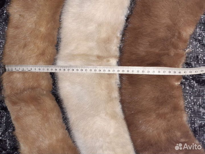 Воротник норковый