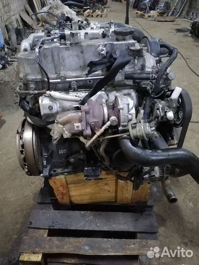 Двигатель Mitsubishi L200 2006-2016г 2.5л дизель 4