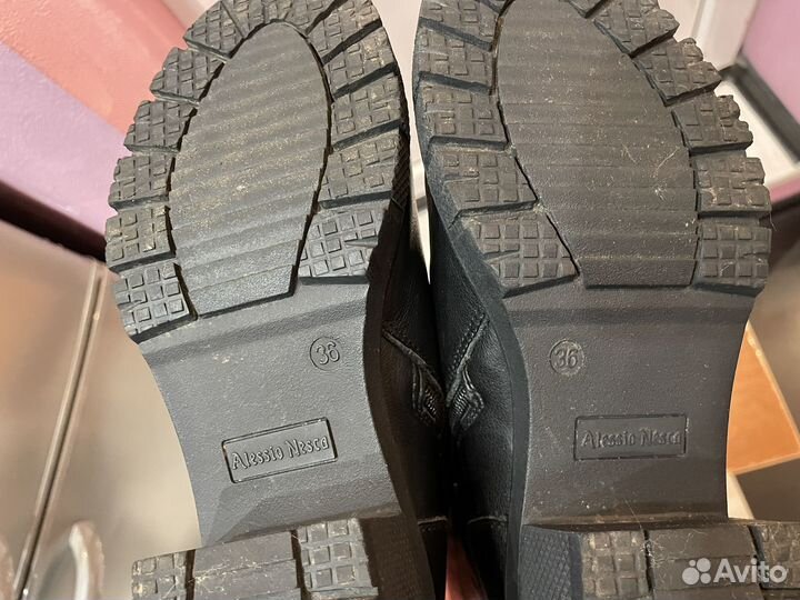 Сапожки женские на каблуке 36