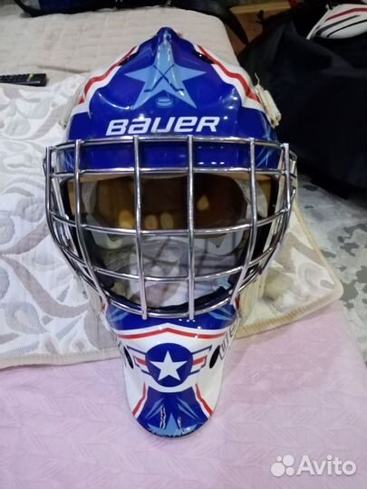 Хоккейный вратарский шлем jr