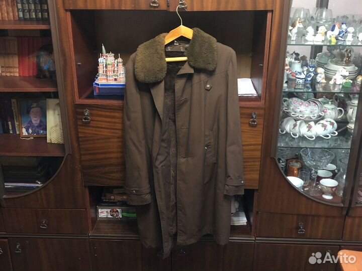 Пальто мужское длинное