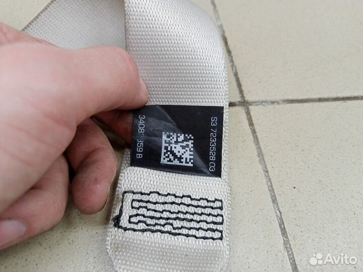 Ремень безопасности 5-serie GT F07 2009-2016