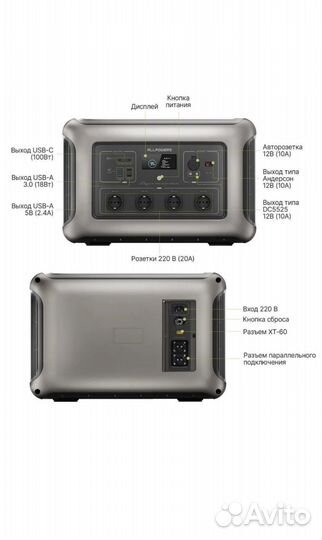 Lifepo4 электростанция allpowers R2500(описание)