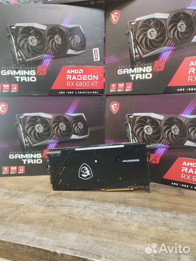 Видеокарта AMD Radeon RX 6800 XT MSI gaming X trio