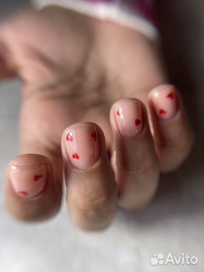 Маникюр гель лак