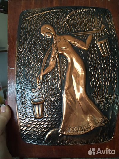 Картина на дереве СССР