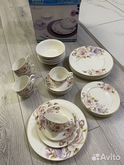 Столовый и чайный сервиз 30 пред